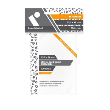 Koszulki CCG Premium 63,5x88 (100szt) REBEL